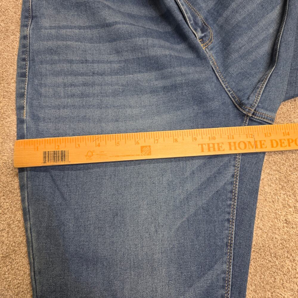 Indie sleaze Ashley Stewart Legendary Bootcut Jeans Plus Size 18 medium wash - Picture 9 of 13